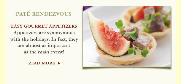 Easy Gourmet Appetizers 