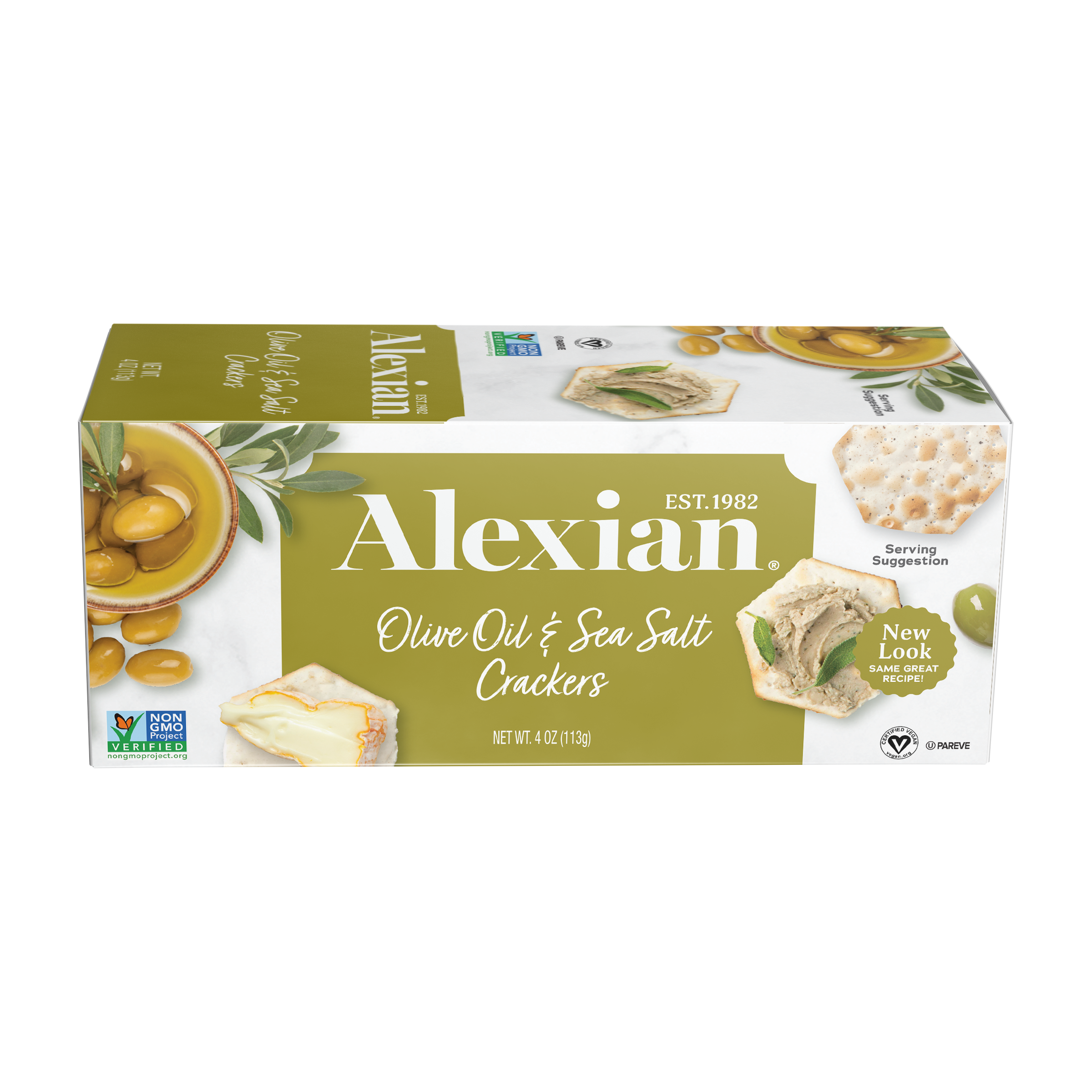 Olive Oil & Sea Salt Crackers